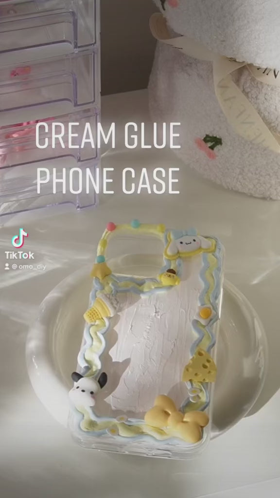 DIY Decoden Phone Case Craft Kit, DIY Craft Kit, Gifts